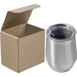 Serendipio Madison Cup in Bianca Custom Gift Box Silver Unbranded